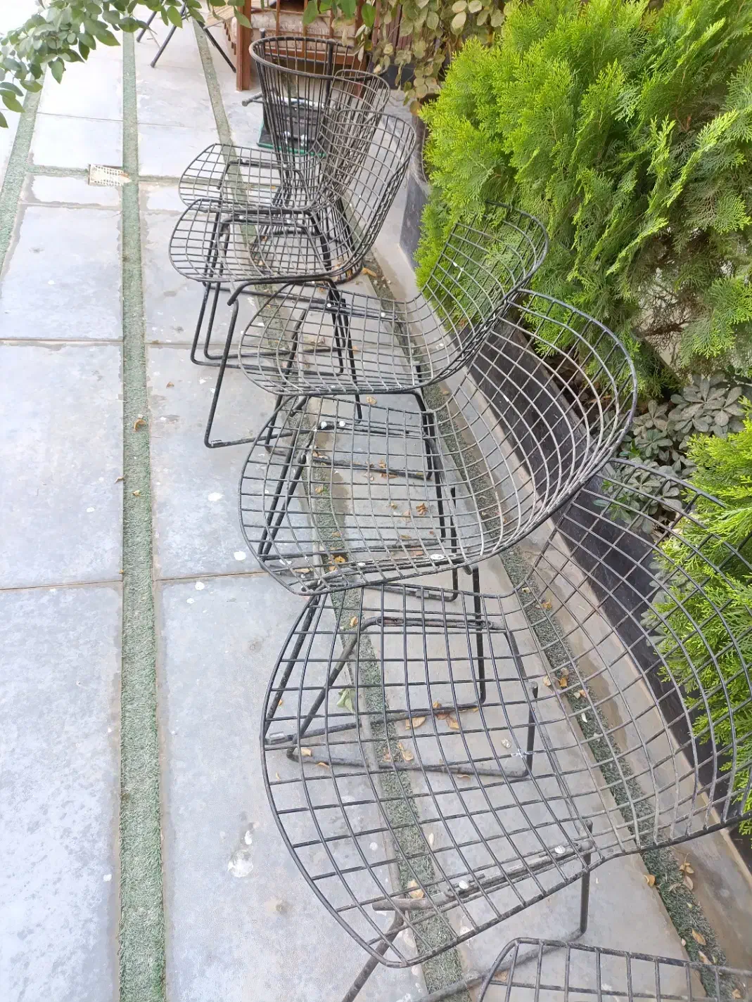 صندلی و میز آهنی|صندلی و نیمکت|محمدشهر, محمدشهر|دیوار