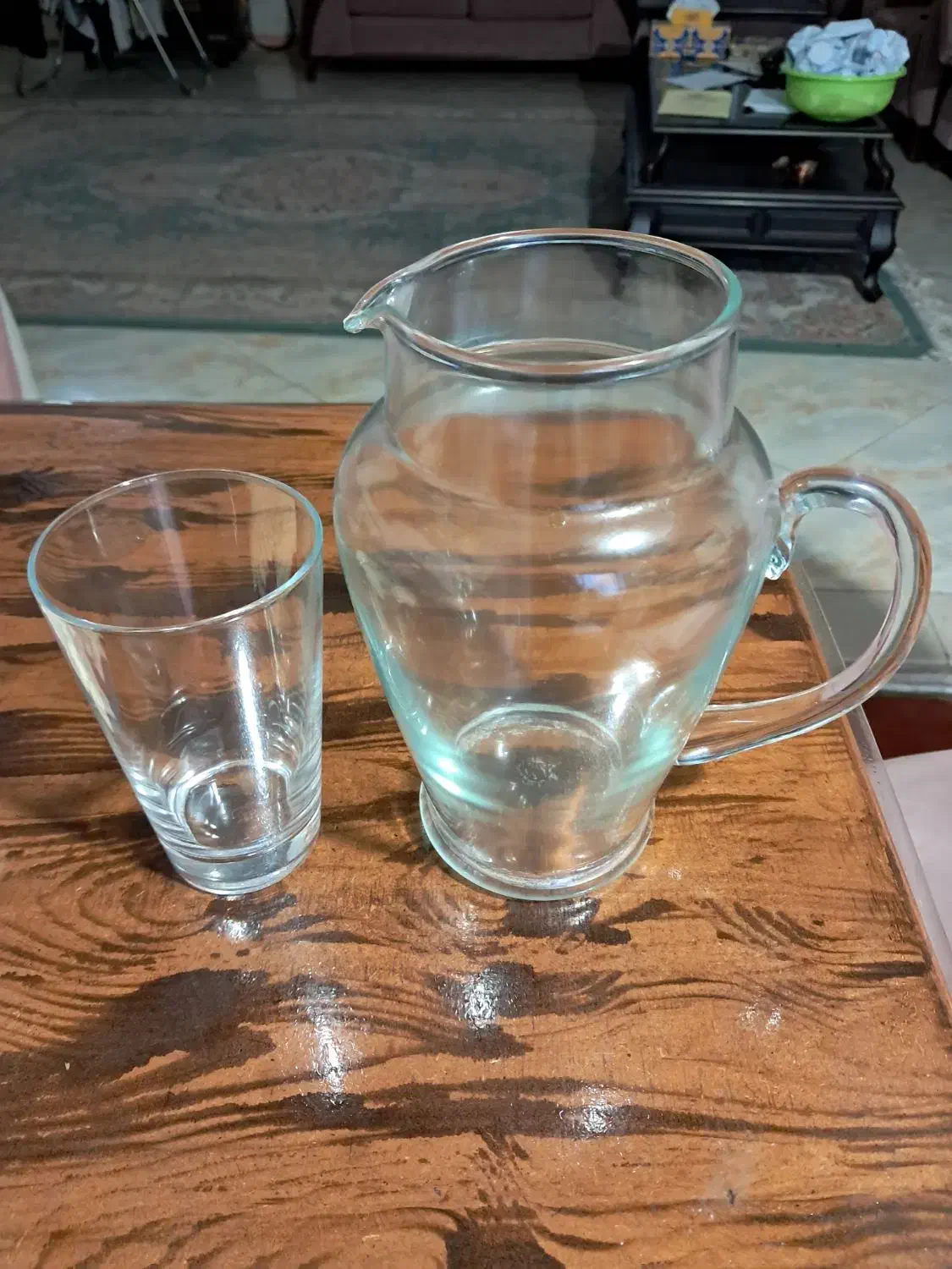 فروش پارچ و لیوان پنج عدد|ظروف سرو و پذیرایی|آمل, |دیوار