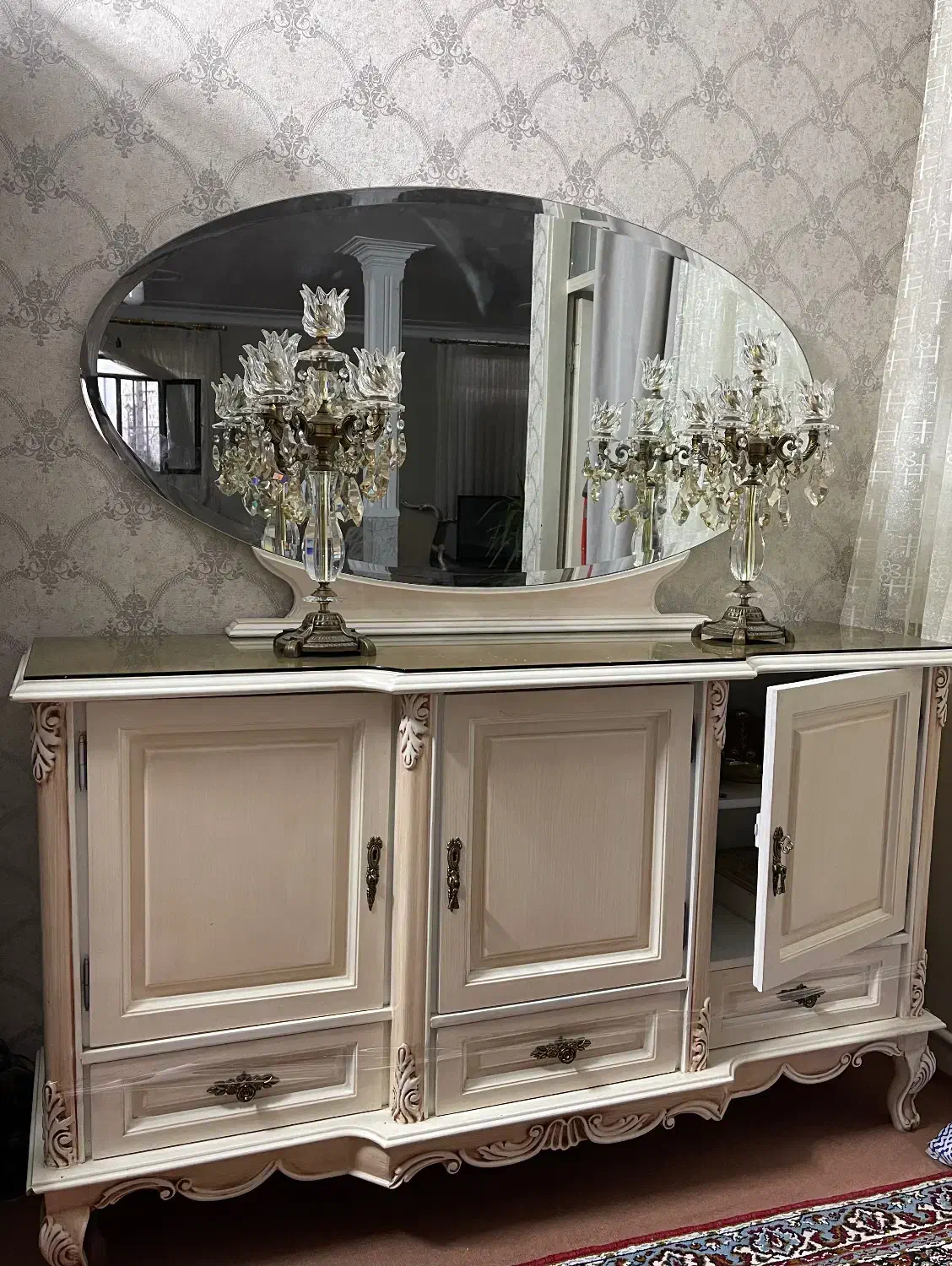 اینه شمعدان کنسول|مبلمان خانگی و میز عسلی|اسلام‌شهر, ایرین|دیوار