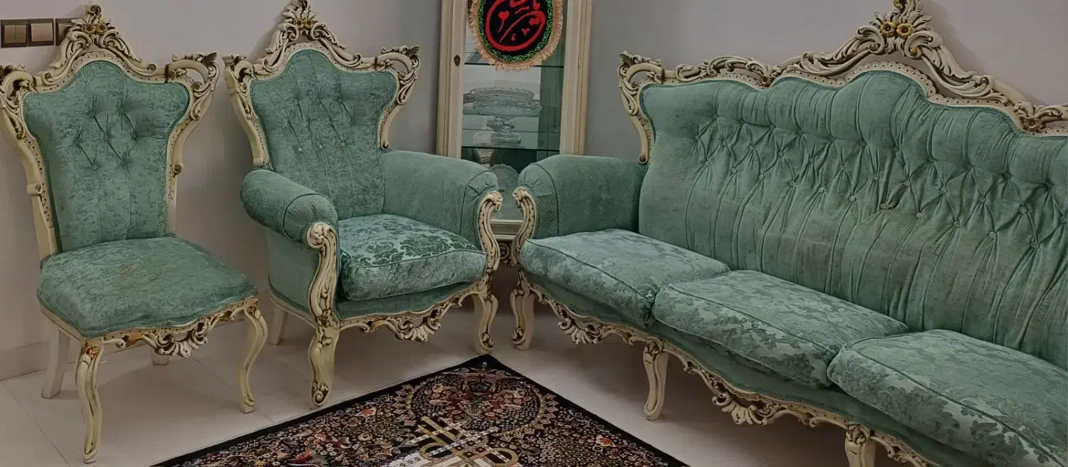 مبل ۹ نفره با غذا خوری ۶ نفره ۳۰ میلیون|مبلمان خانگی و میز عسلی|ورامین, ورامین|دیوار