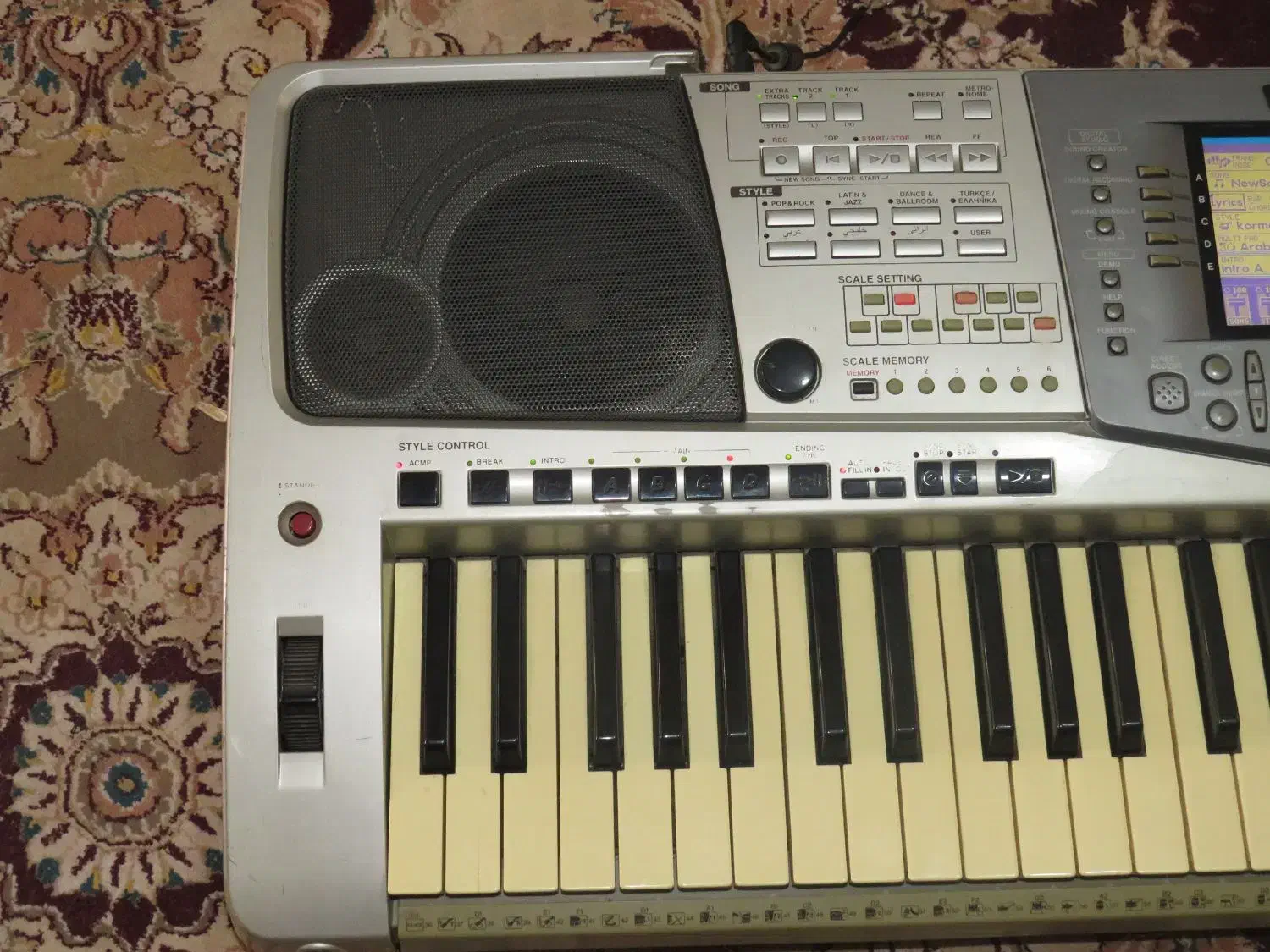 ارگ یاماها a1000|پیانو، کیبورد، آکاردئون|مشهد, رباط طرق|دیوار