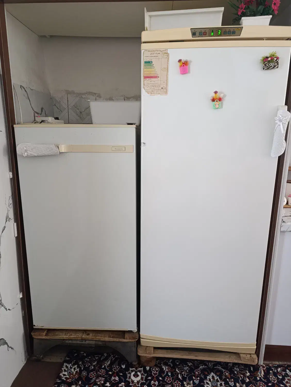 یخچال فریزر ارج،یخچال معمولی ازمایش هردوکاملا سالم|یخچال و فریزر|صائین قلعه, |دیوار