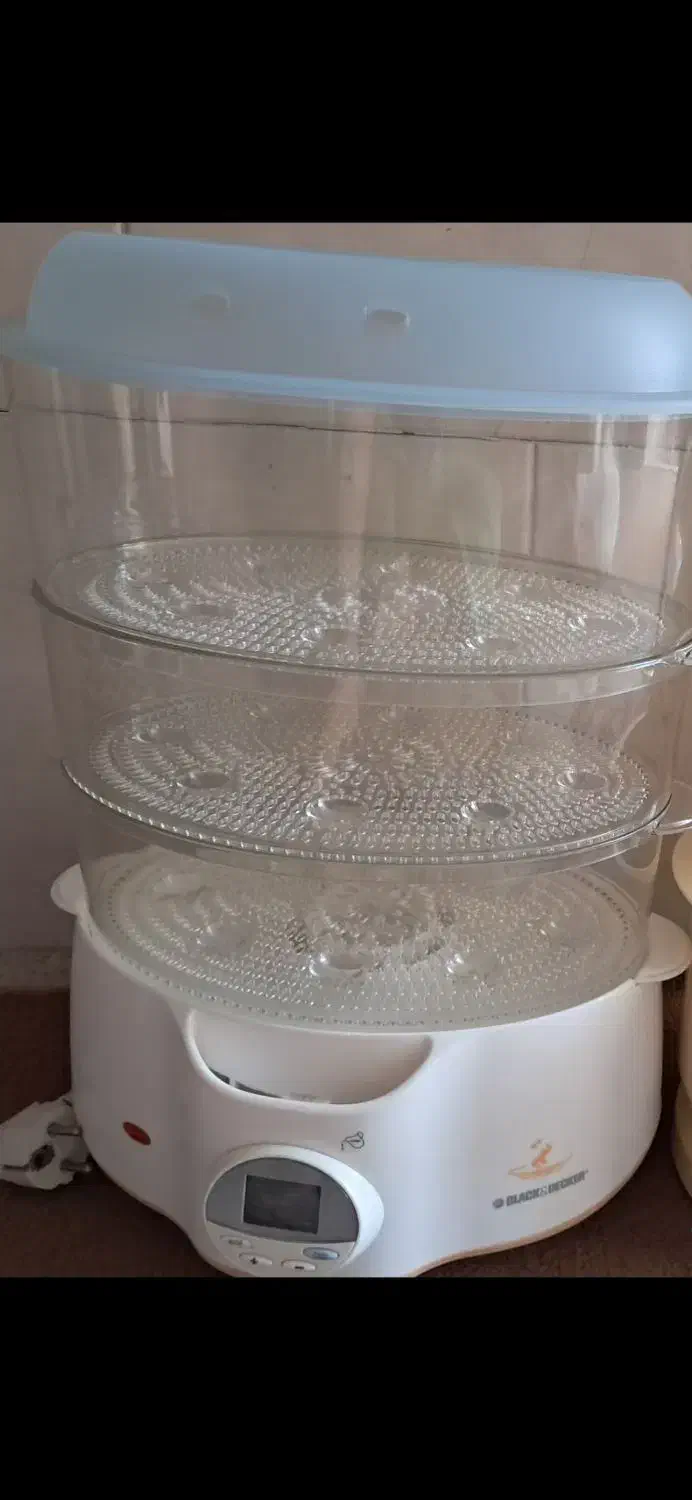 بخارپز مدل بلک دکر|اجاق گاز و لوازم برقی پخت‌وپز|شیراز, تندگویان|دیوار