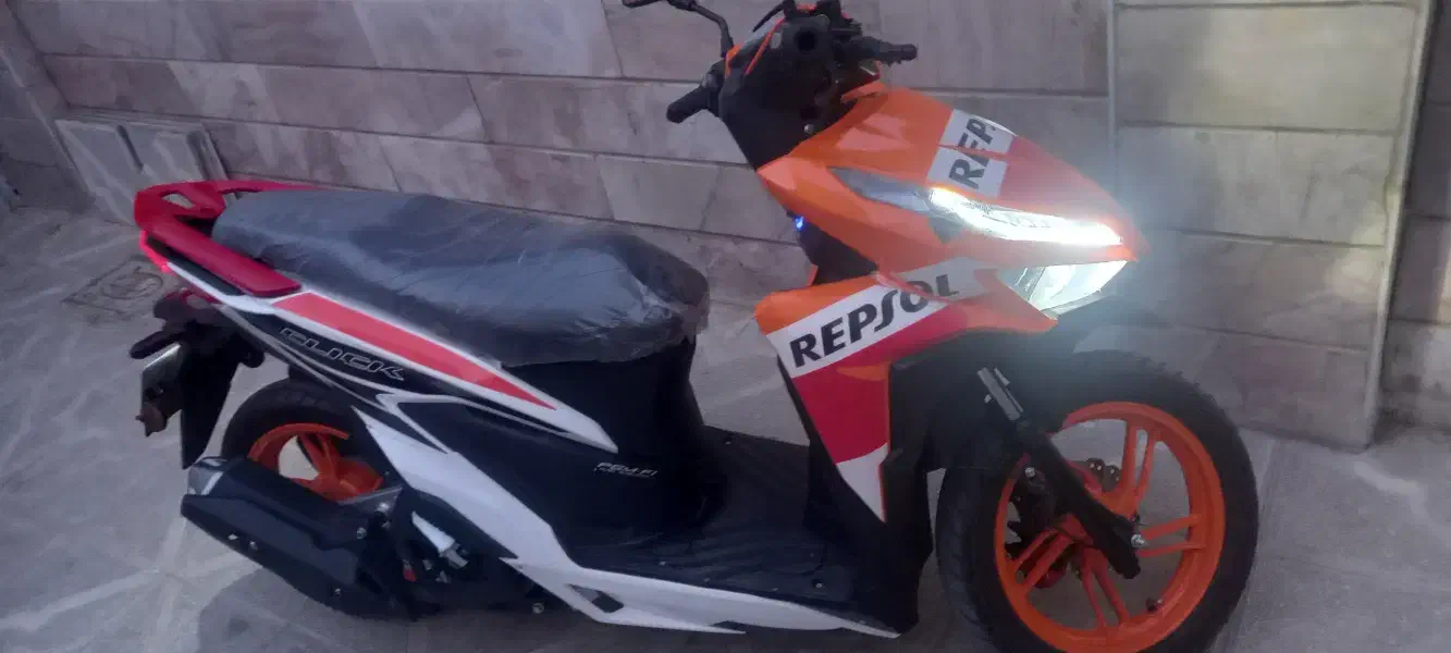 موتور کلیک ۱۵۰ طرح رپسول|موتورسیکلت|مشهد, تلگرد|دیوار