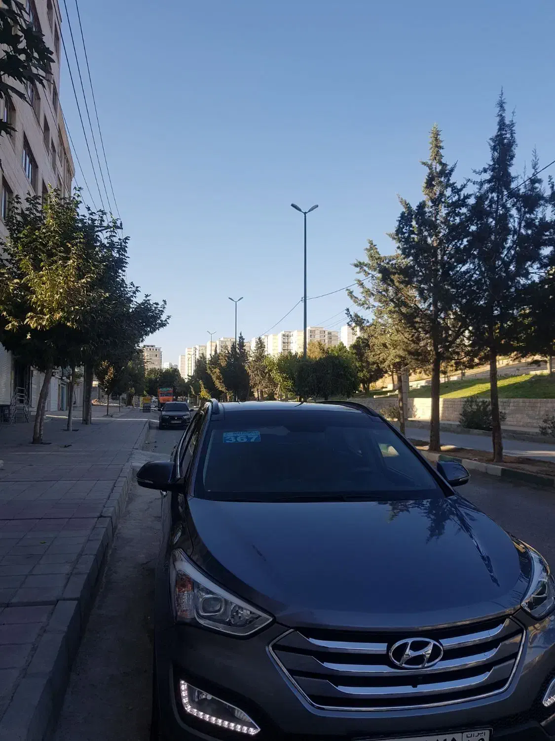 سانتافه ،۲۰۱۵ خاکستری بدون رنگ ۴۱ هزار کار|خودرو سواری و وانت|کرمانشاه, |دیوار