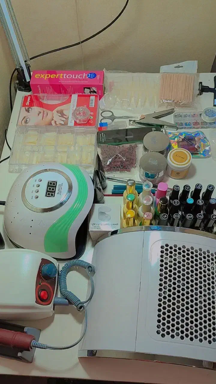 وسایل کاشت ناخن|آرایشی، بهداشتی، درمانی|خرم‌آباد, |دیوار