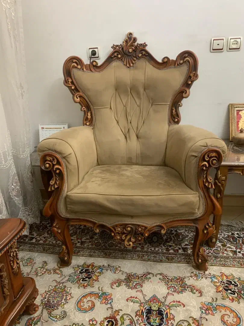 مبل ۹ نفره استیل|مبلمان خانگی و میز عسلی|تهران, یافتآباد|دیوار