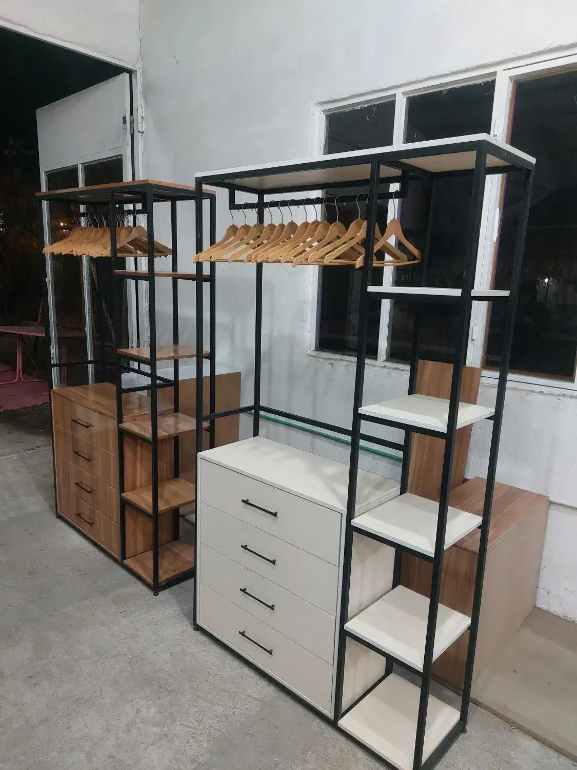 رگال کشودار چوب و فلز|جاکفشی، کمد، دراور|مشهد, سازمان آب|دیوار