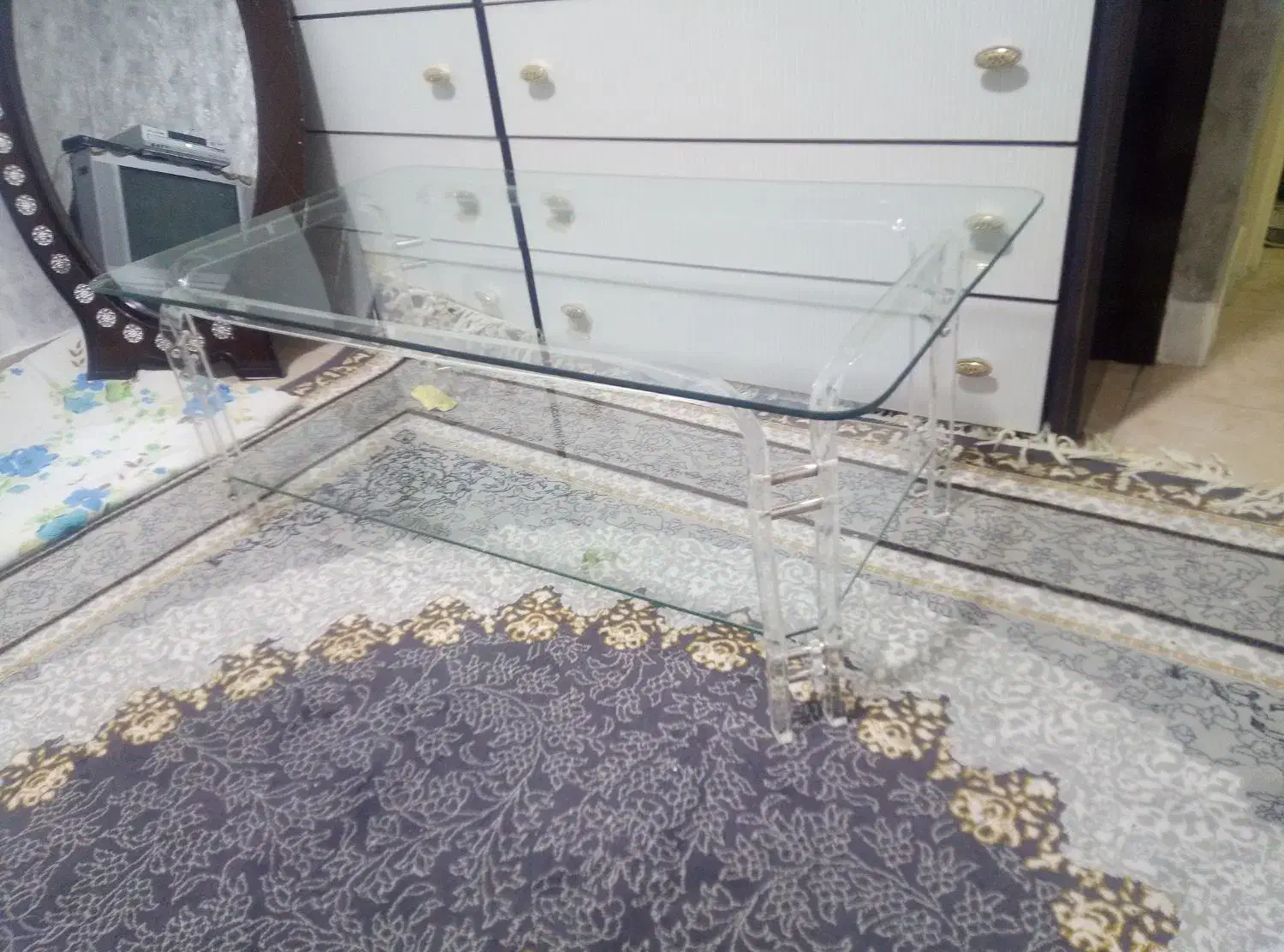 میز عسلی شیشه ای|مبلمان خانگی و میز عسلی|کرمانشاه, |دیوار