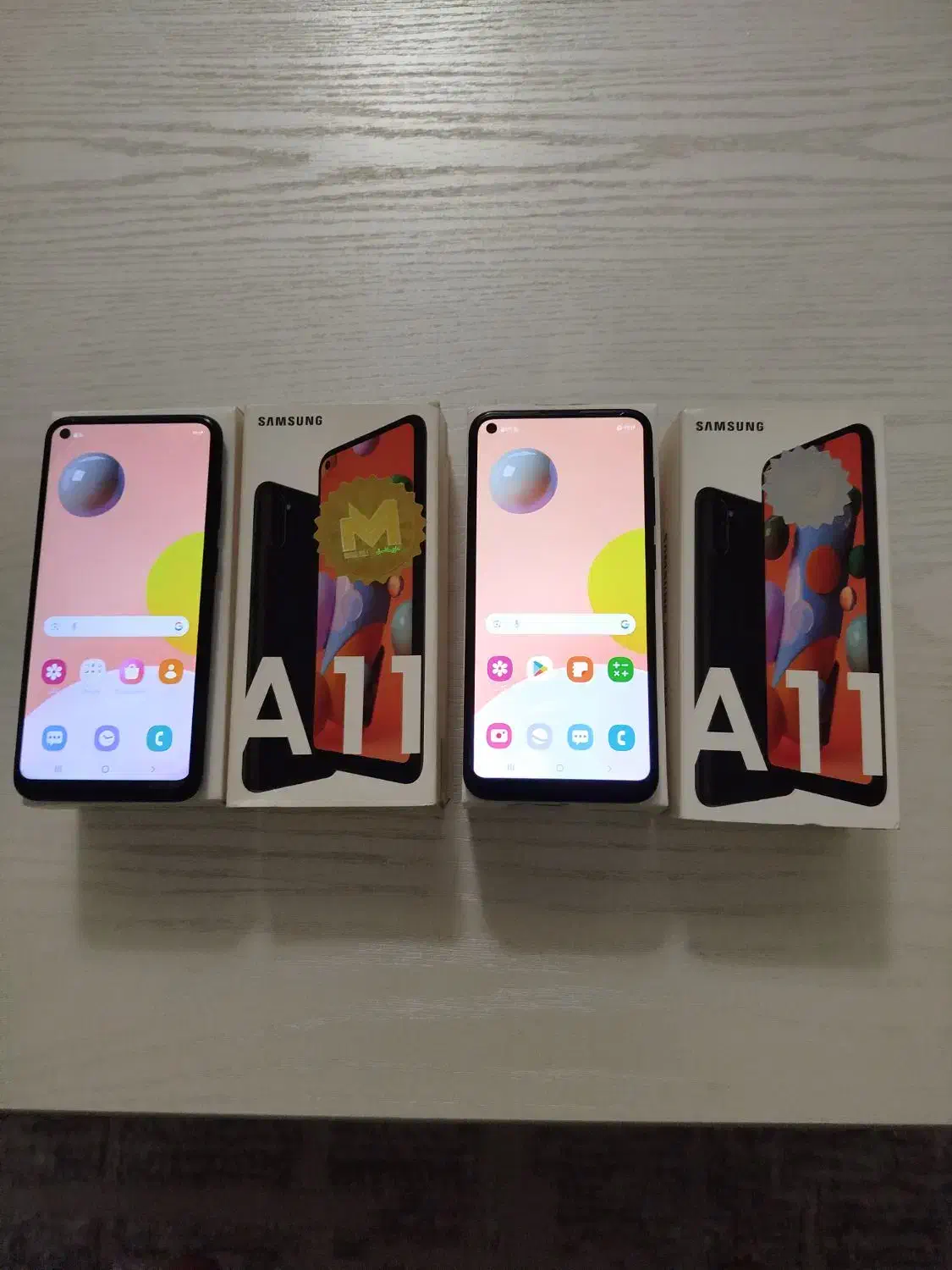 2عدد گوشی سامسونگ A11 تمیزوسالم|موبایل|اسلام‌شهر, مطهری|دیوار