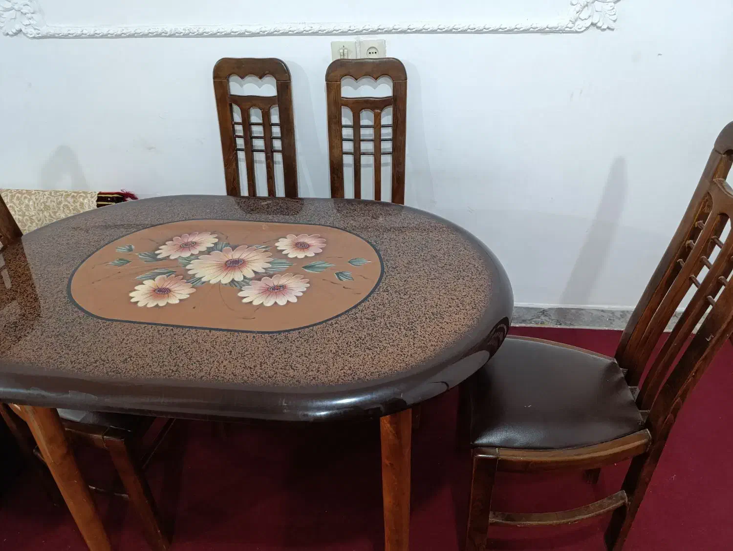 میز ناهارخوری چهار نفره|میز و صندلی غذاخوری|محمدشهر, ولدآباد|دیوار