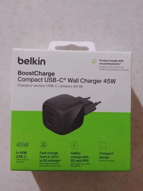 شارژر 45 وات بلکین belkin|لوازم جانبی موبایل و تبلت|تهران, فدک|دیوار
