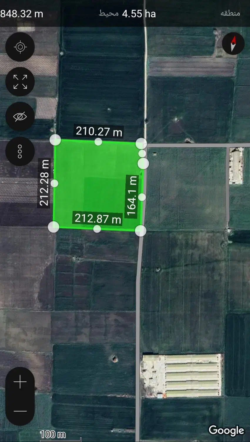 چهار هکتار زمین کشاورزی|فروش دفتر صنعتی، کشاورزی، تجاری|گنبد کاووس, |دیوار