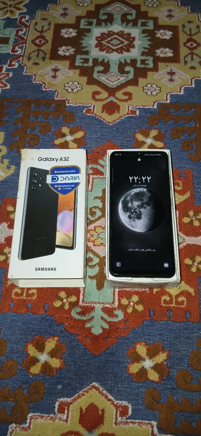 گوشی a32 دو سیم کارت|موبایل|نور, |دیوار