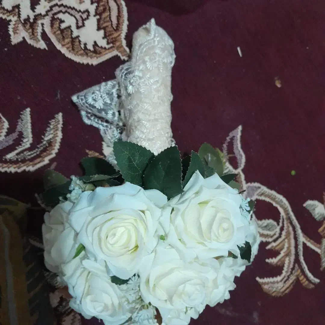 گل عروس نو|گل مصنوعی|یاسوج, |دیوار