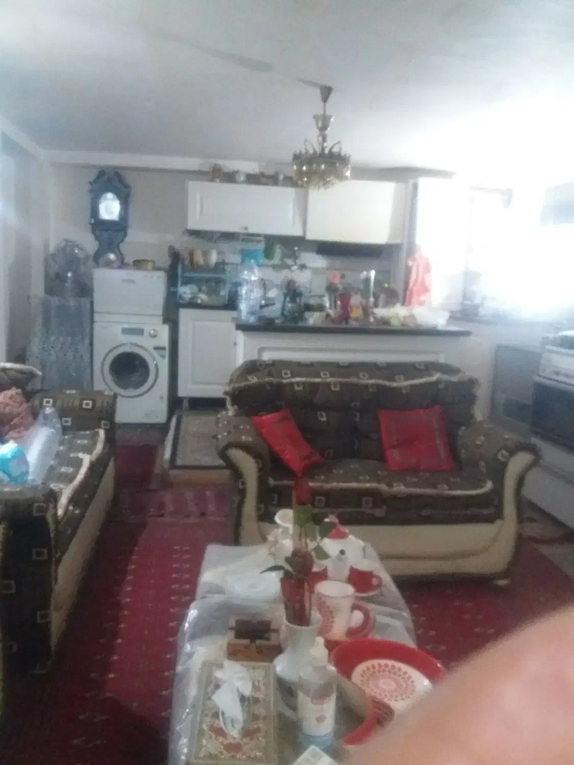 بفد ومبلمان ۷نفره و تلویزیون بامیز|مبلمان خانگی و میز عسلی|مرزنآباد, |دیوار