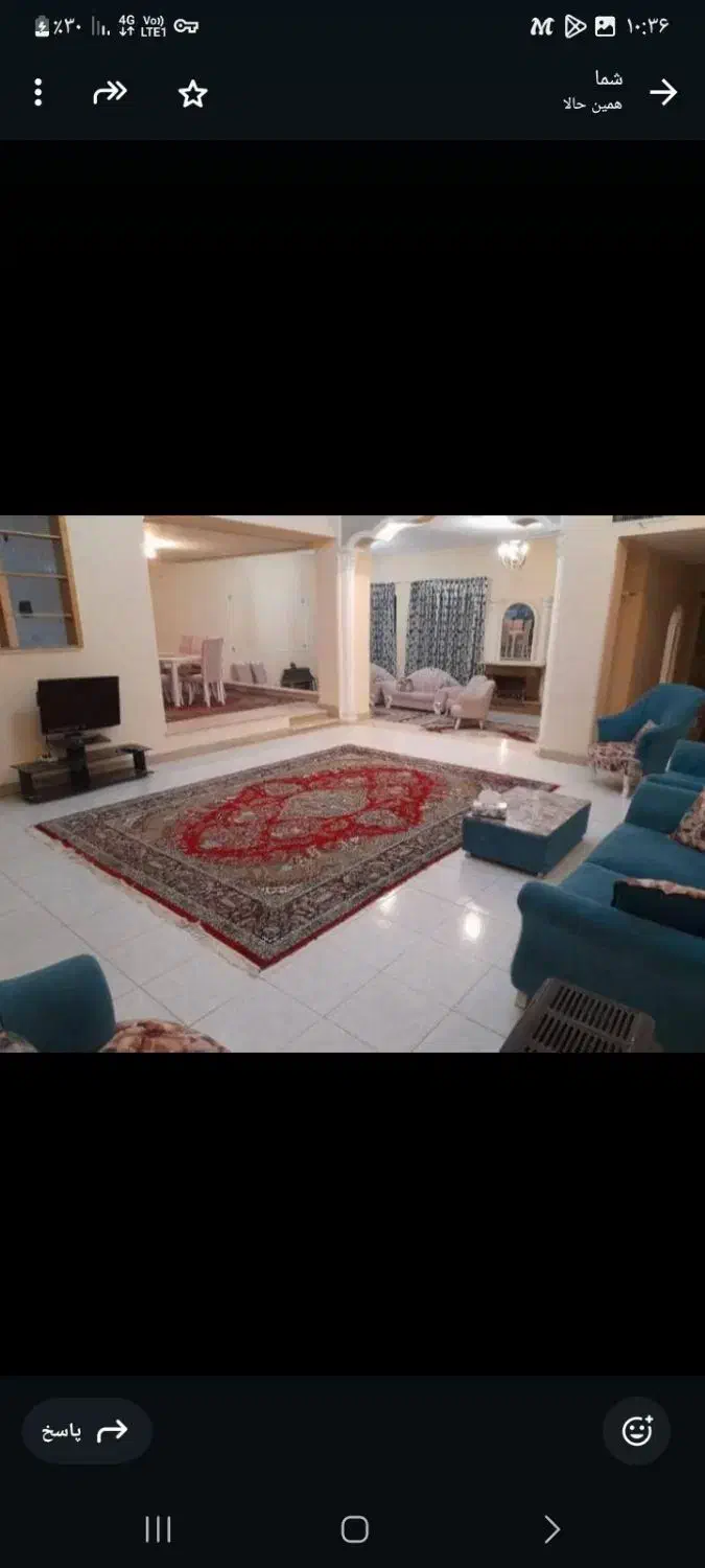 منزل مبله|اجارهٔ کوتاهمدت آپارتمان و سوئیت|شیراز, ابیوردی|دیوار