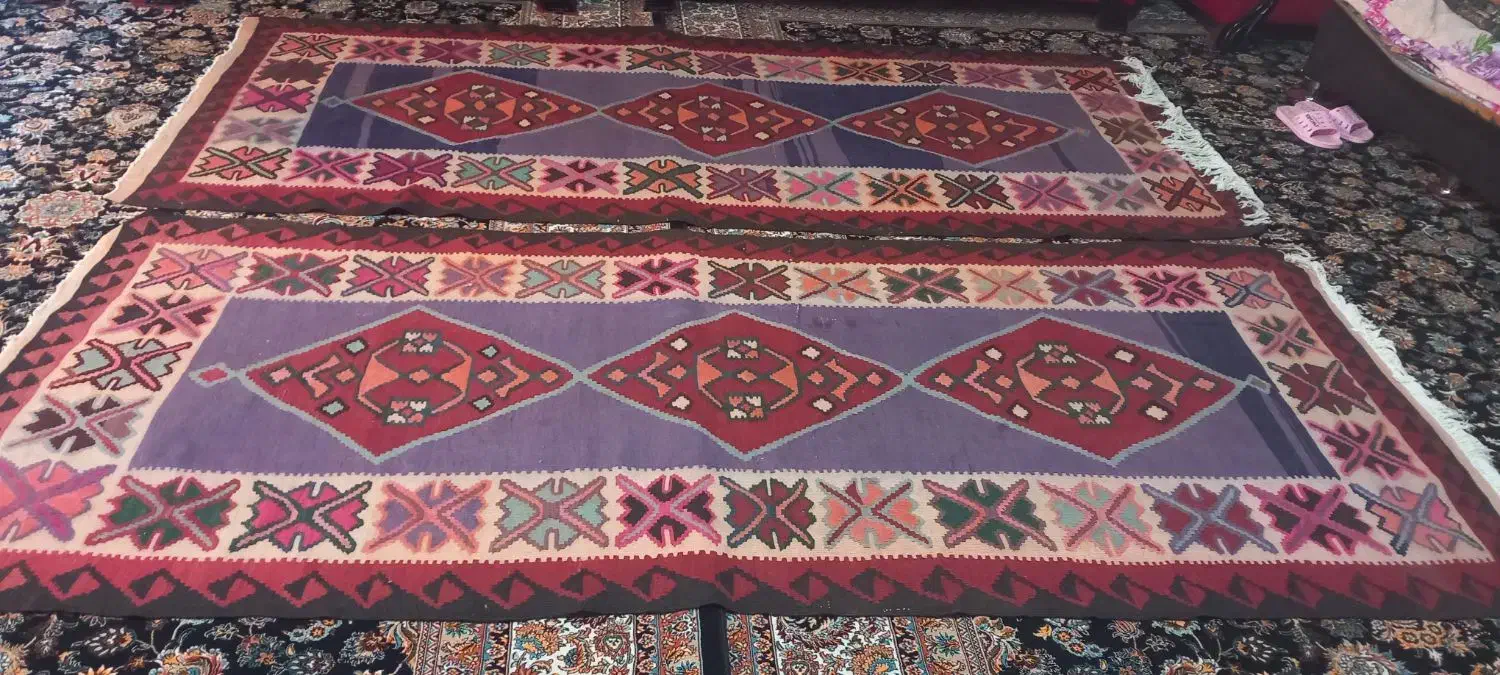 گلیم و جاجیم|گلیم، جاجیم، گبه|زنجان, |دیوار