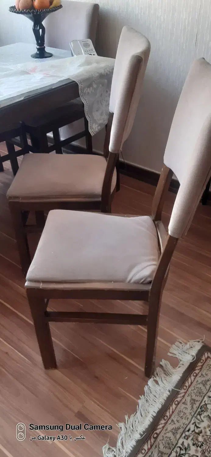 ۶ عدد صندلی نهارخوری|میز و صندلی غذاخوری|تهران, بوستان چیتگر|دیوار