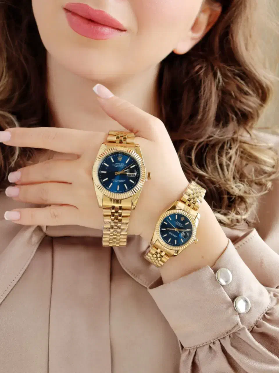 فروش ساعت ست رولکس ژاپنی عروس+) دامادی Rolex|ساعت|اصفهان, قلعه طبره|دیوار