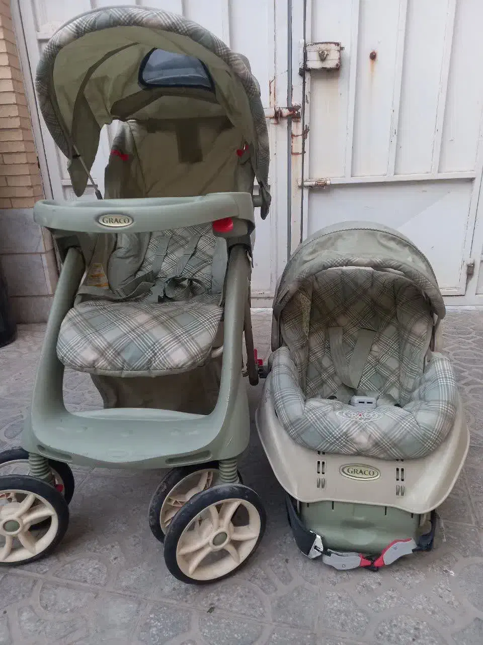 سرویس کالسکه گراکو اصل|کالسکه و لوازم جانبی|یزد, |دیوار