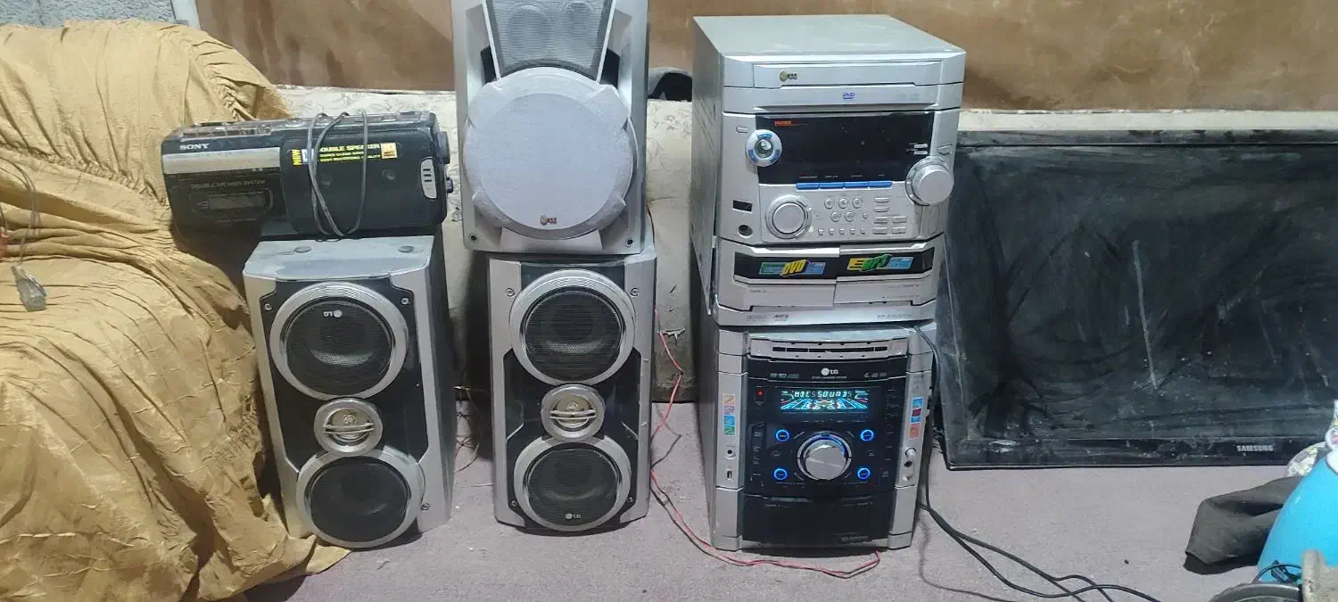 ضبط سونی|سیستم صوتی خانگی|بهبهان, |دیوار