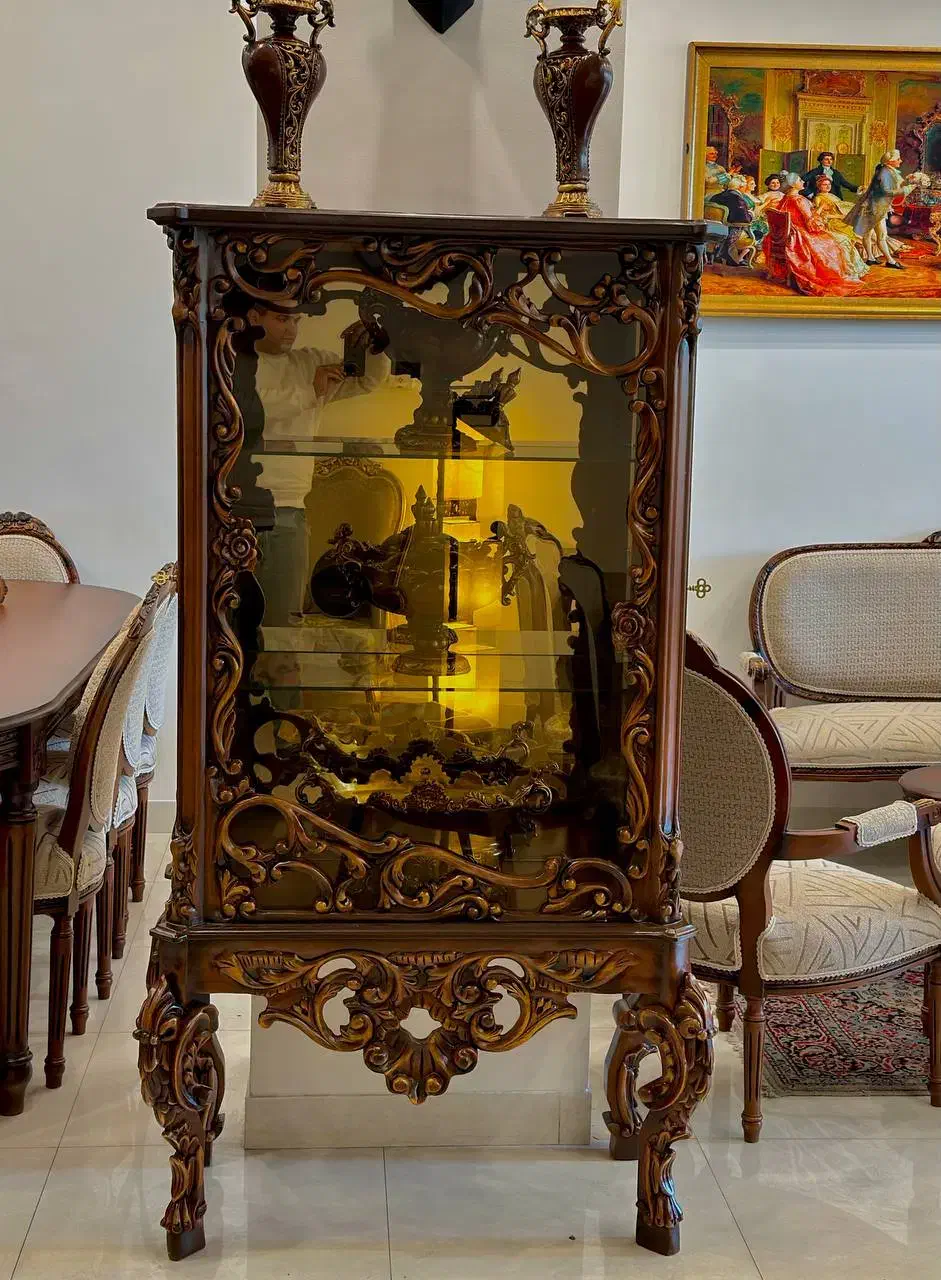 ویترین آنتیک بوفه کنار سالنی|بوفه، ویترین، کنسول|تهران, اختیاریه|دیوار