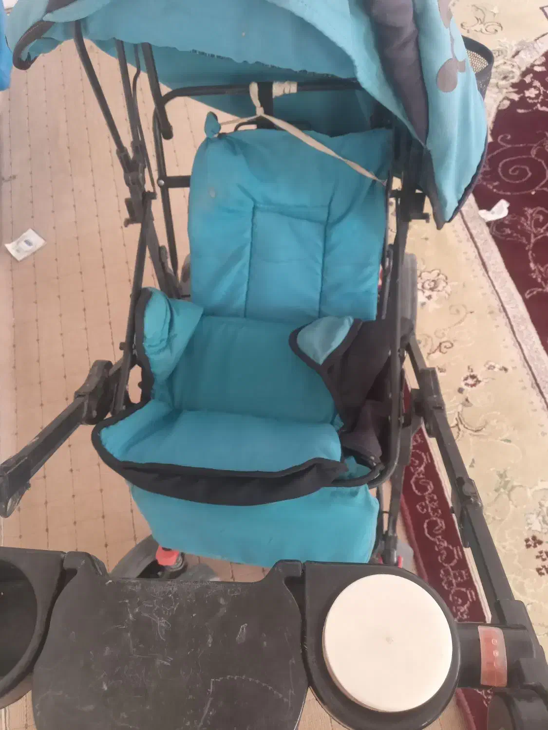 کالسکه و روروک خیلی محکم در حد نو قیمت مناسب|اسباب و اثاث بچه|کوهدشت, |دیوار