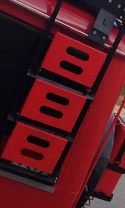 نردبان آفرودی و روکش زاپاس وکاپوت افرودی|قطعات یدکی و لوازم جانبی|مهاجران, |دیوار