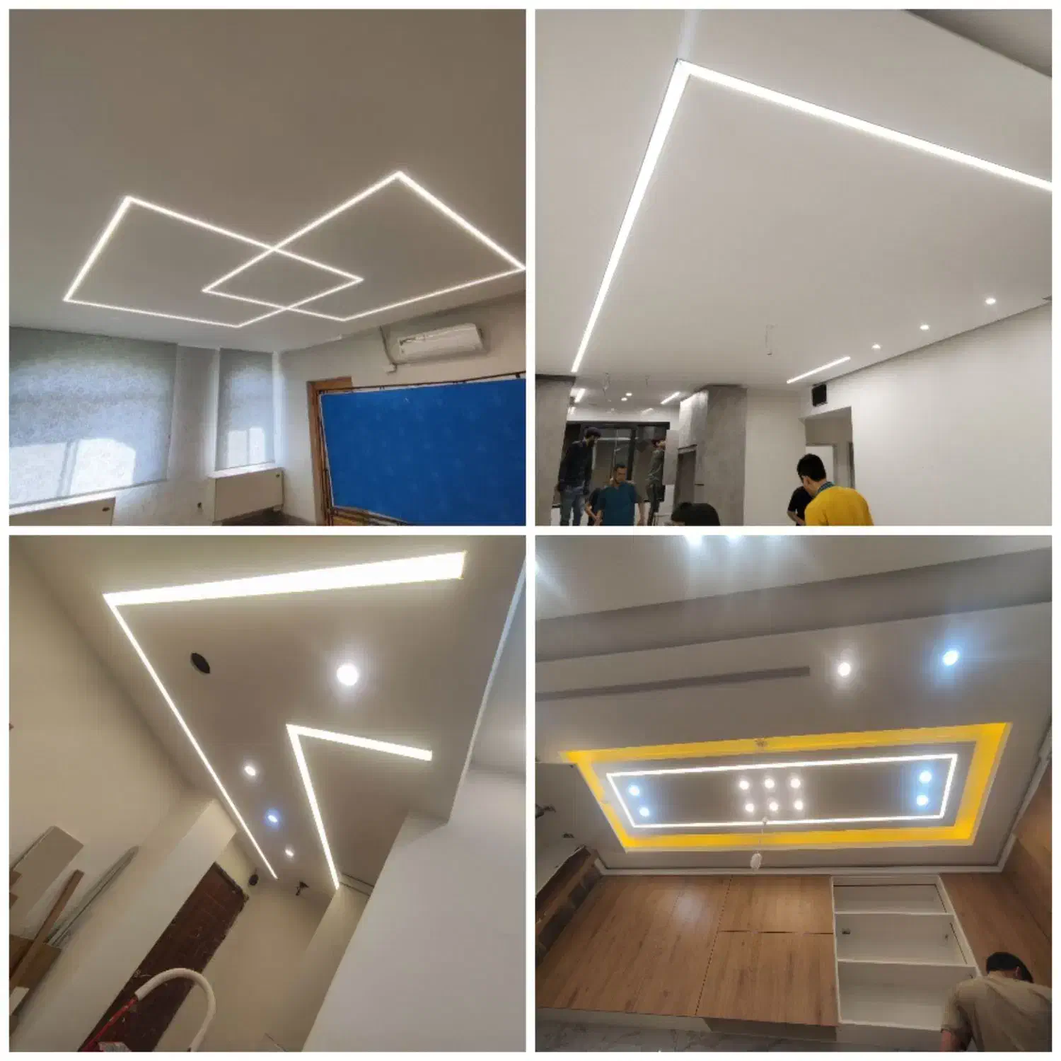 مشاوره واجرای کناف سقف کاذب باکس نورمخفی دکوراتیو|خدمات پیشه و مهارت|نیشابور, هفده شهریور|دیوار