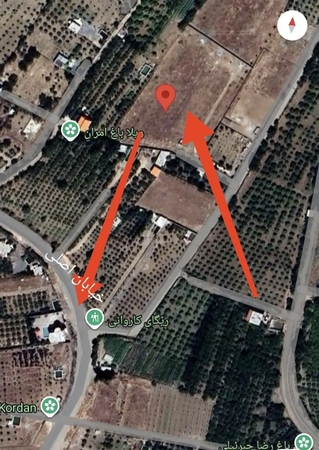 فروش ۶۰۰۰ متر زمین باغ باباریز مناسب باغ و گلخانه|فروش زمین و ملک کلنگی|سنندج, |دیوار