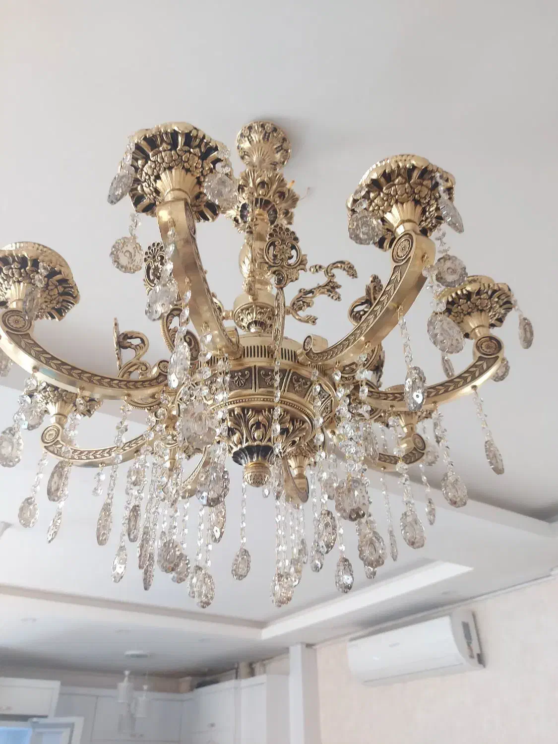 لوستر|لوستر و چراغ آویز|مشهد, کوشش|دیوار