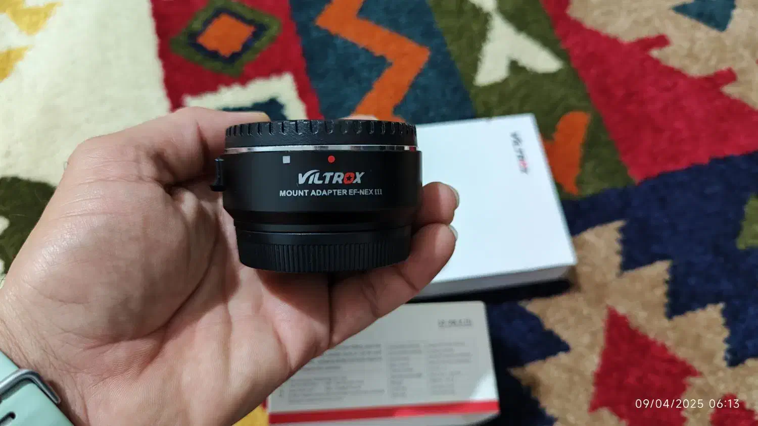 آداپتور تبدیل مانت کانن به سونی VILTROX EF-NEX III|دوربین عکاسی و فیلم‌برداری|شیراز, هفت تنان|دیوار