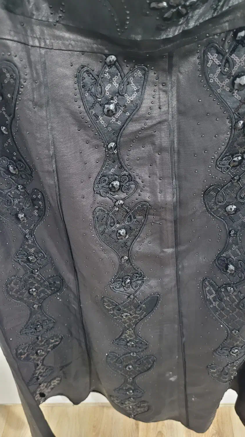 دامن مجلسی سنگ دوزی شده|لباس|مشکیندشت, |دیوار