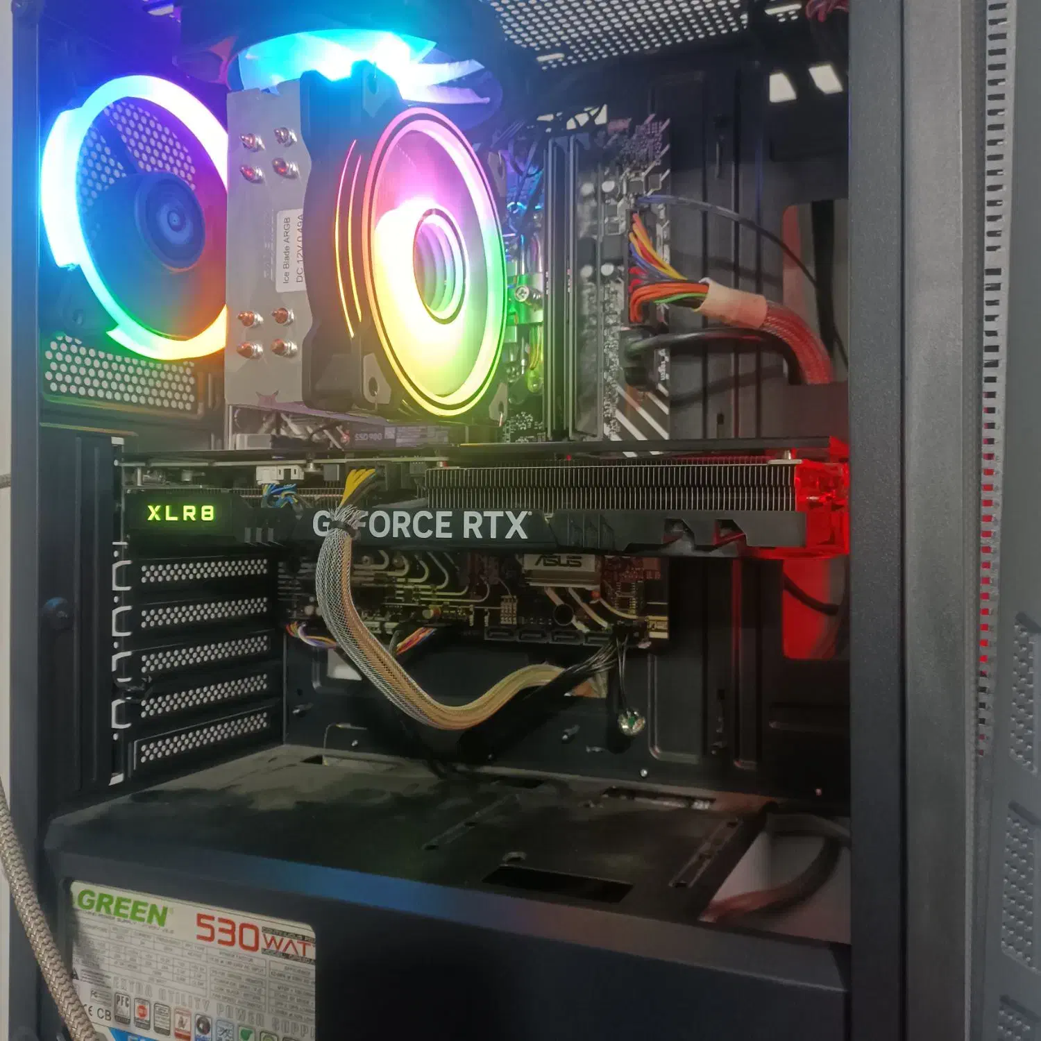 کیس  نسل دوازده ddr5 rtx 2060super i5 12400f|رایانه رومیزی|تهران, علی‌آباد|دیوار