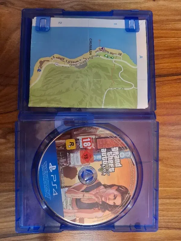 disk GTA V(PS4)|کنسول، بازی ویدئویی و آنلاین|تهران, اباذر|دیوار