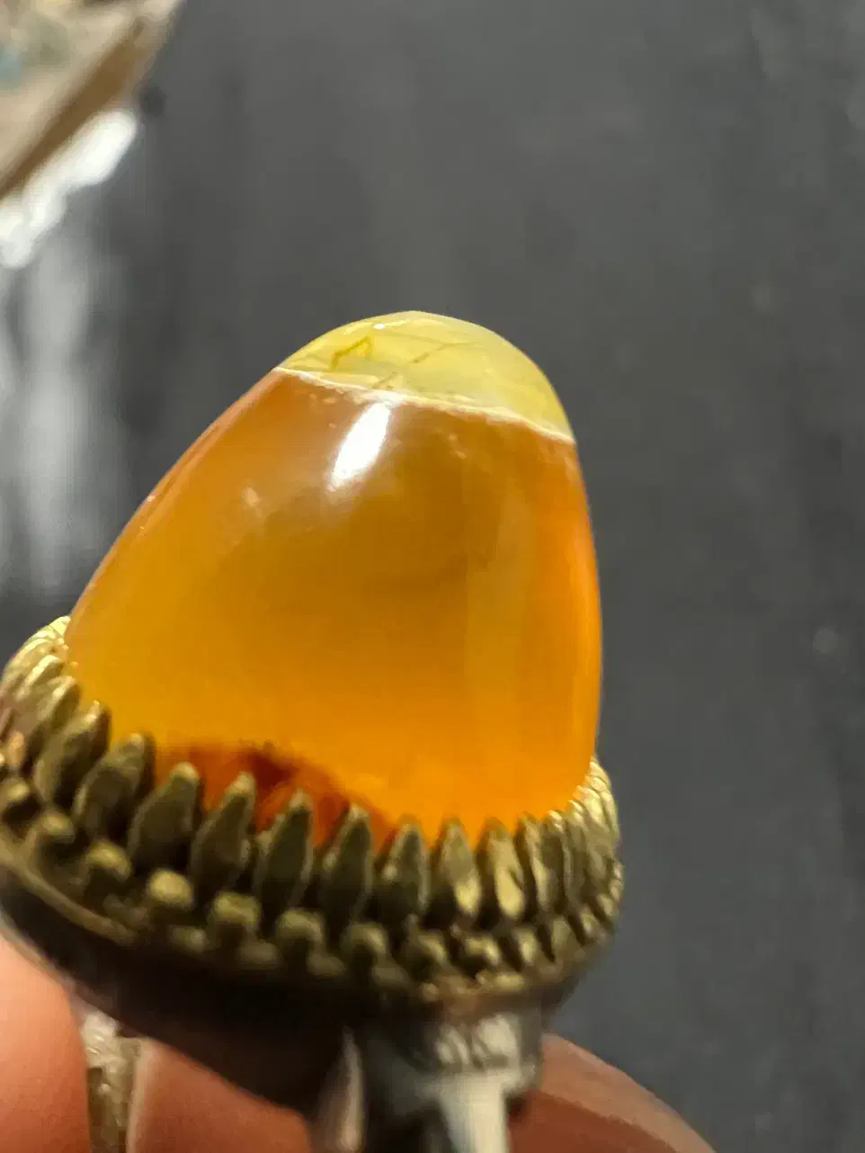 انگشتر عقیق باباقوری کمیاب|جواهرات|بوکان, |دیوار