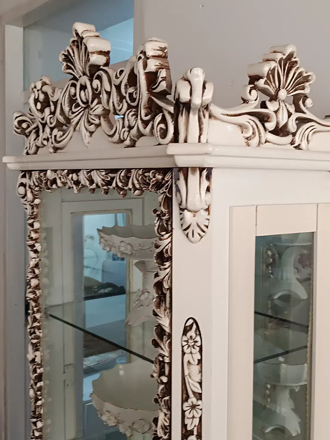 بوفه تمام چوب|بوفه، ویترین، کنسول|بناب, |دیوار