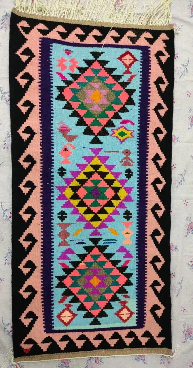 گلیم|گلیم، جاجیم، گبه|زنجان, |دیوار