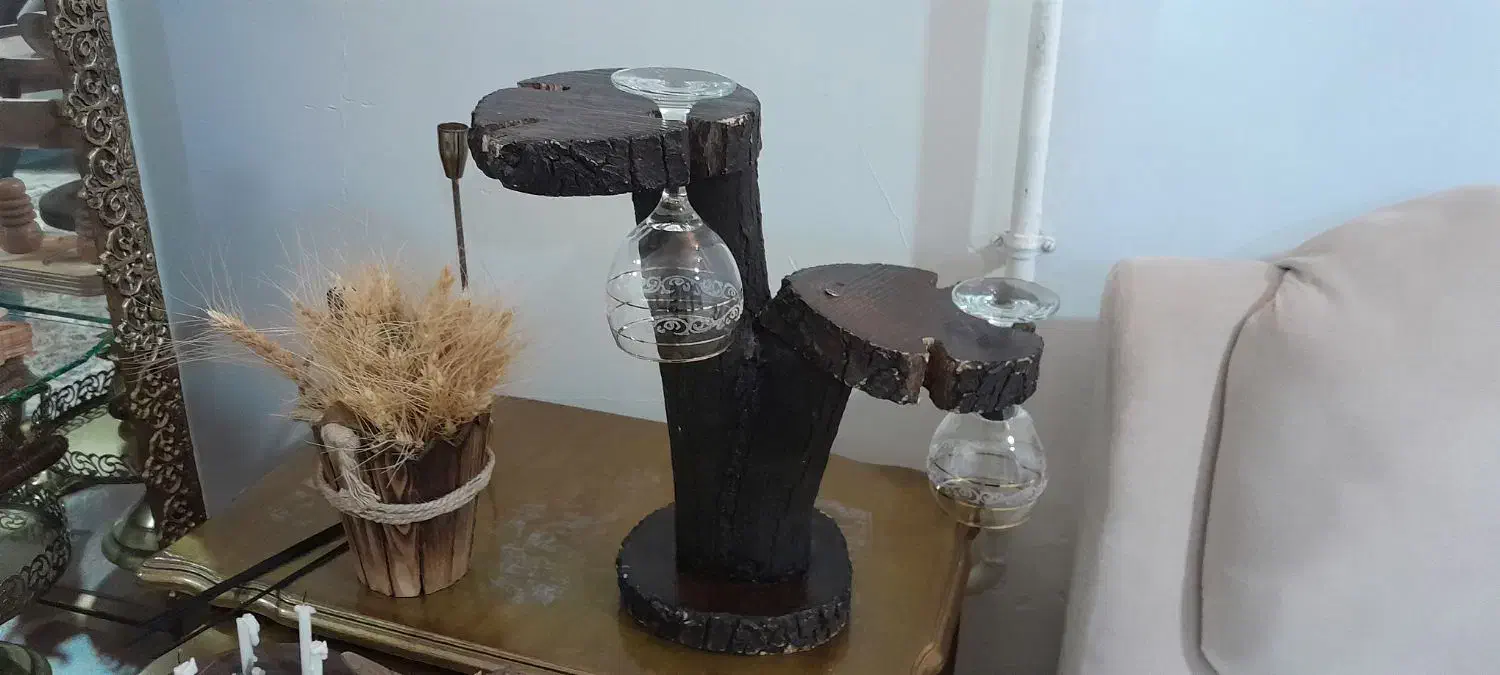 مینی بار .چراغ و جا کلیدی چوبی|صنایع دستی و سایر لوازم تزئینی|کرمانشاه, |دیوار