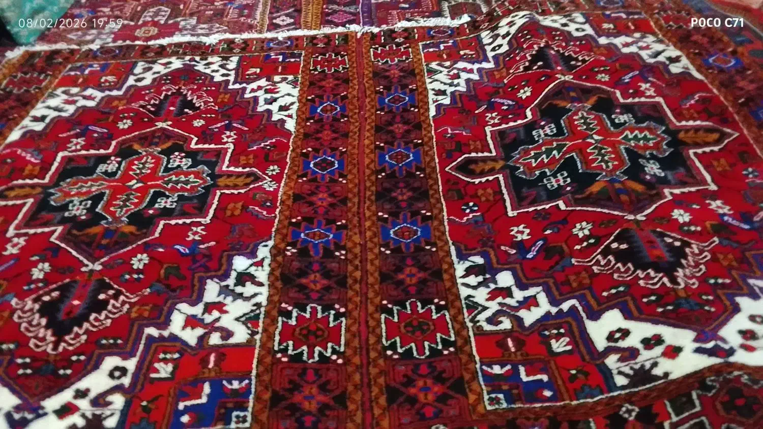 یک جفت فرش دستبافت ۶متری|فرش|اهر, |دیوار