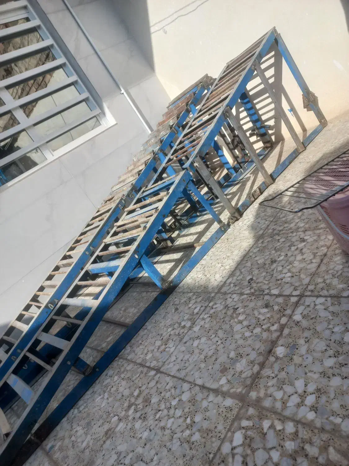 رمپ کشویی آهنی|مصالح و تجهیزات ساختمان|کرمان, |دیوار