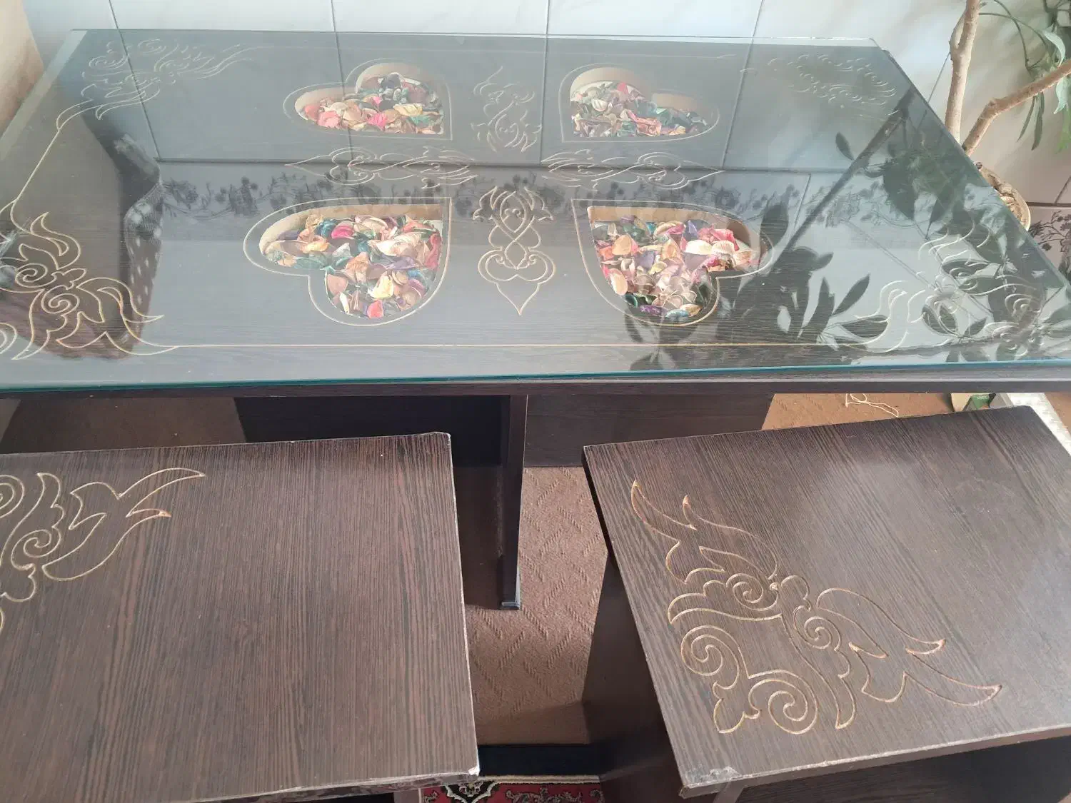 مبل و میز عسلی|مبلمان خانگی و میز عسلی|بن, |دیوار