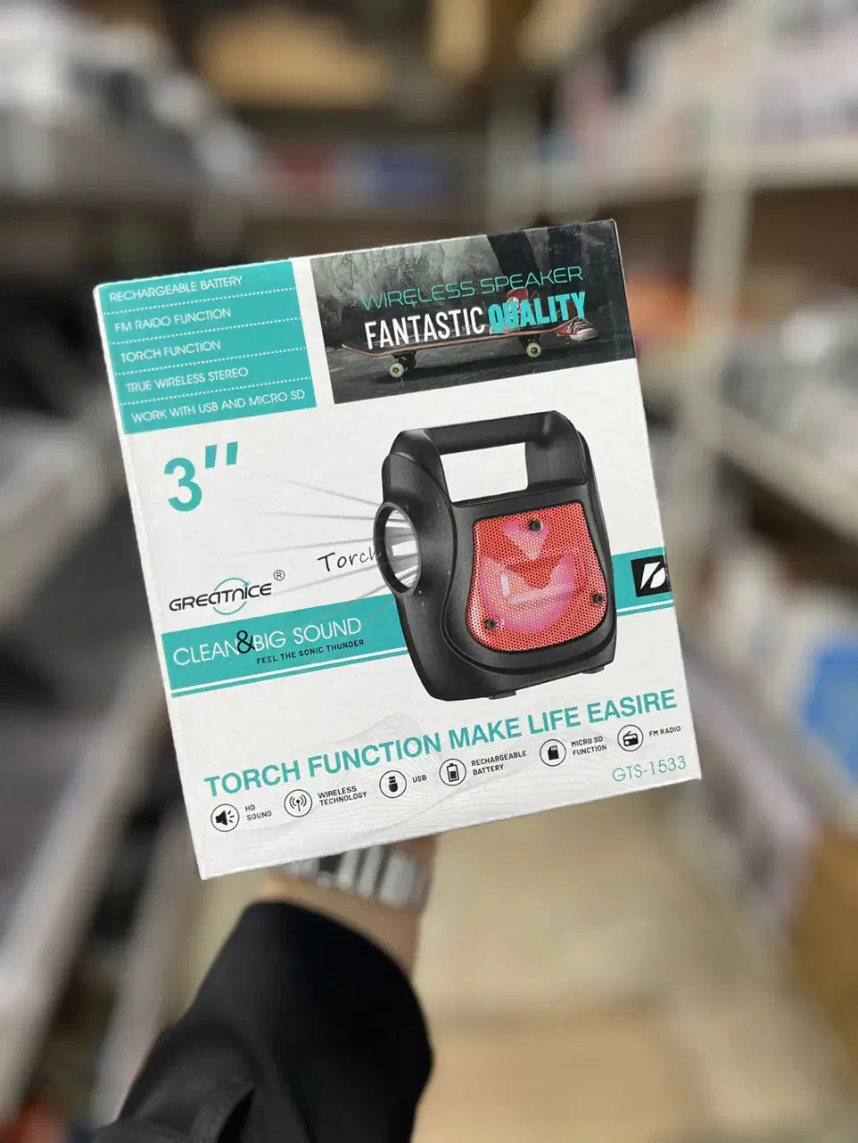 اسپیکر کوچک بلوتوثی ۳ اینچ|پخشکننده همراه|اسلامشهر, شهرک مفیدی|دیوار