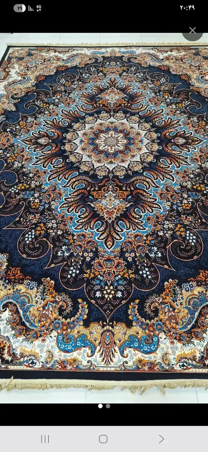 ۴ تخته فرش ۱۲ متری تمامی نخ ۷۰۰ ش|فرش|ورامین, خیر آباد|دیوار