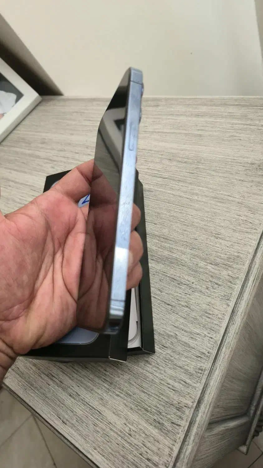 آیفون ۱۳ پرو مکس ۵۱۲ zaa باطری ۹۱ آبی|موبایل|تهران, ابوذر|دیوار