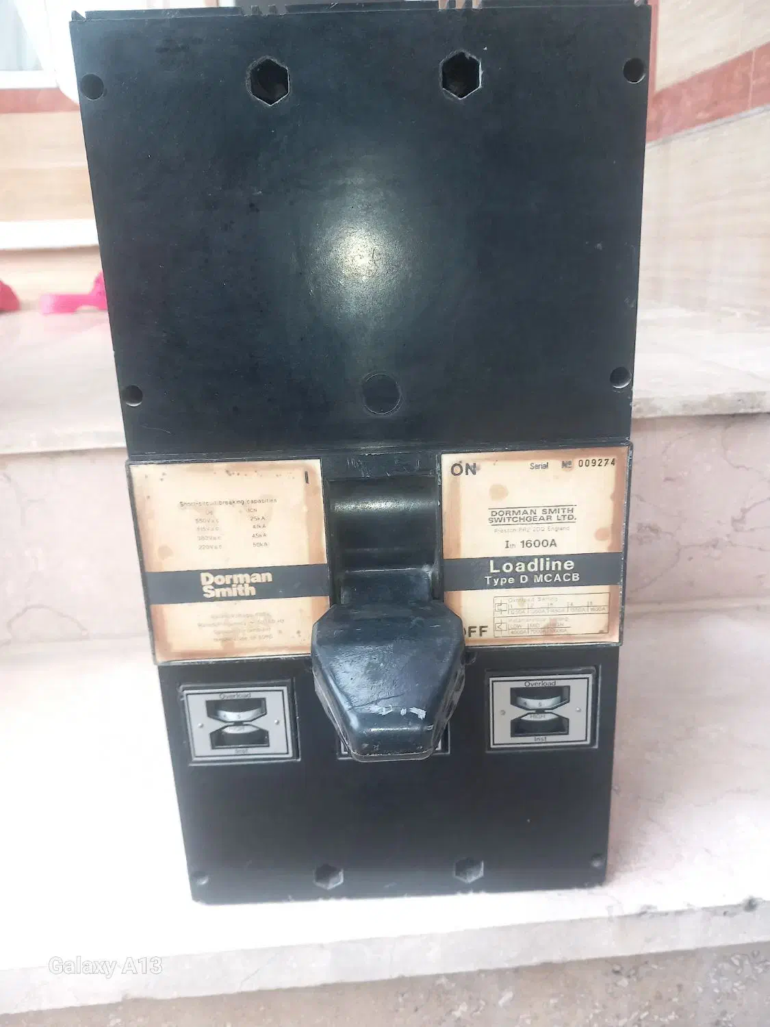 کلید سفاز اتومات ۱۶۰۰امپر دورمن اسمیت|ماشین‌آلات صنعتی|محمودآباد, |دیوار