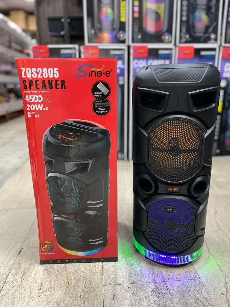 اسپیکر شارژی بلوتوثی قابل حمل ZQS KTS SING E|سیستم صوتی خانگی|اسلامشهر, شهرک مفیدی|دیوار