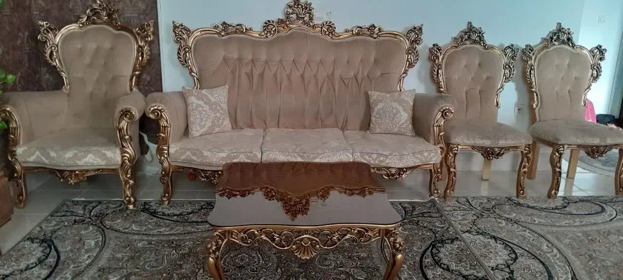 مبل نه نفره|مبلمان خانگی و میز عسلی|قم, پردیسان|دیوار