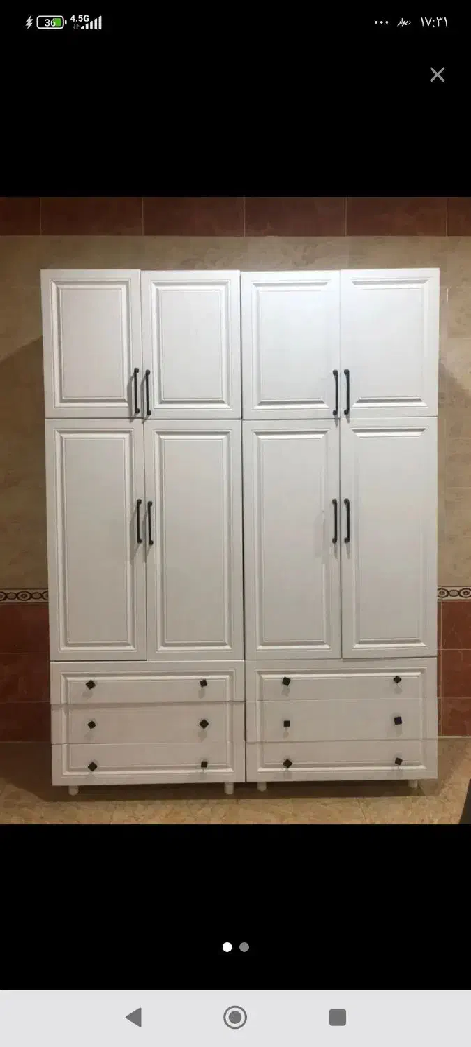 کمد دیواری جنس وی کیوم|تخت و سرویس خواب|بانه, |دیوار